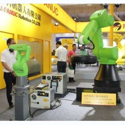 6 محور الذراع الروبوتية Fanuc CR-15iA مع CNGBS روبوت العقدة للتعامل مع Cnc كروبوت تعاوني