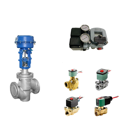 صمام التحكم الهوائي الصيني مع ماسونيلان SVI2-21123121 موقف الصمام وصمام ASCO Solenoid