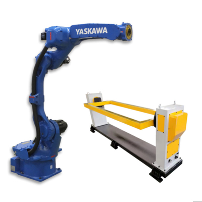 MOTOMAN GP12 Yaskawa الذراع الروبوتية لحام مع CNGBS الموقع لمعدات OEM لحام