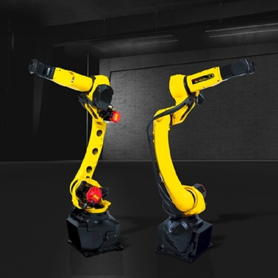 روبوت FANUC M-10iD/12 من 6 محاور ذراع روبوت صناعي مع جهاز تحديد موقع لحام CNGBS لحام