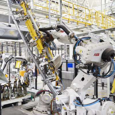 ABB روبوت IRB 6700-150/3.2 من 6 محاور ذراع روبوت كروبوت صناعي للتعامل مع المواد