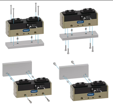 SCHUNK PHL 25-045 نظام العقدة قطع الروبوت الصناعي 500 ن قوة إغلاق