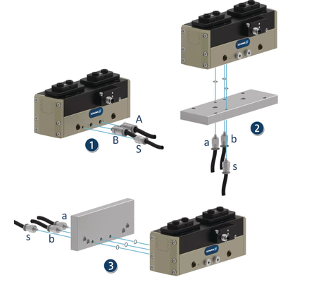 SCHUNK PHL 25-045 نظام العقدة قطع الروبوت الصناعي 500 ن قوة إغلاق