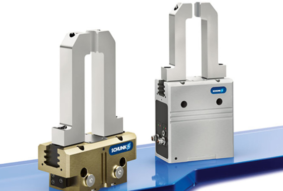 SCHUNK PGL-plus-P عقدة عالمية عقدة عالمية موازية ذات إصبعين مع ضربة فك كبيرة