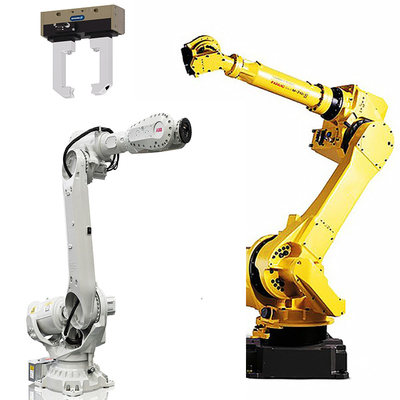 سكنك روبوتية المقبض لـ FANUC ، IRB6700 و KR210 روبوت في مصنع صناعة الأغذية