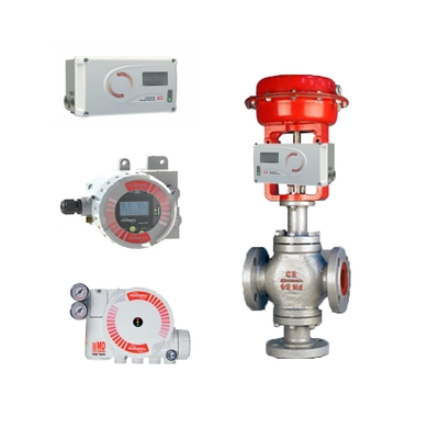 صمامات التحكم الصينية مع جهاز تحديد موقع الصمامات Flowserve 3200MD Logix 420 Logix MD+ 67cfr Regulator Asco Solenoid