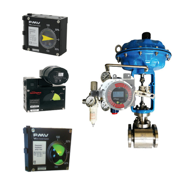 صمامات التحكم الصينية مع جهاز تحديد موقع الصمامات Flowserve 3200MD Logix 420 Logix MD+ 67cfr Regulator Asco Solenoid