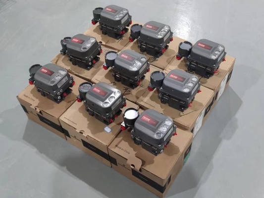 صمام تحكم هوائي صيني Fisher FIELDVUE DVC6200F جهاز تحكم/محدد موضع صمام درجة حرارة منخفضة -52 درجة مئوية Norgren B68G منظم