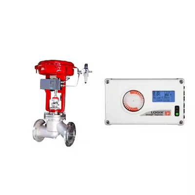 مصنع صمام التحكم في الصين يستخدم Flowserve Logix 520MD/521MD/522MD موقف الصمام و Masoneilan78-40 المنظم