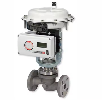 صمام التحكم الهوائي مع Flowserve Logix 520MD Positioner للتحكم في الصمام Smart Digital Flowserve Valve Positioner