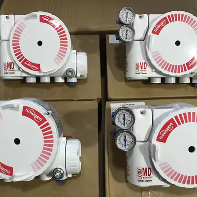 صمام التحكم الهوائي مع موقف Flowserve Logix 520MD لموقع صمام Flowserve الرقمي الذكي