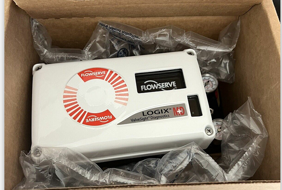 صمام التحكم الهوائي مع موقف Flowserve Logix 520MD لموقع صمام Flowserve الرقمي الذكي