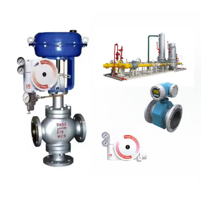 Endress + Hauser مقياس تدفق كهرومغناطيسي و Flowserve Logix 3200MD موقف الصمام الرقمي