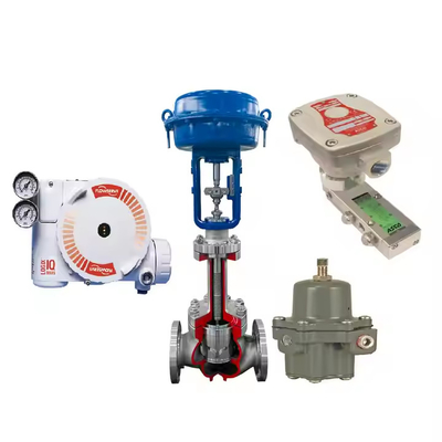 صمام التحكم مع Flowserve 3200MD موقف المورد الأسهم كموضع الصمام الرقمي