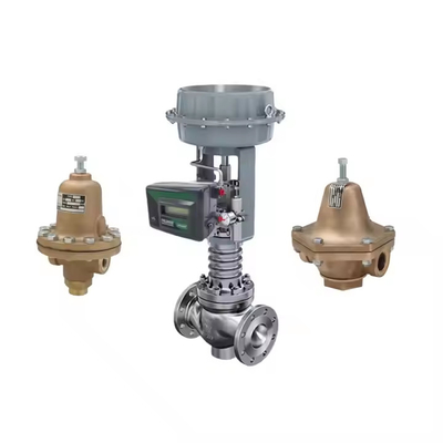 موقف صمام التحكم الرقمي Fisher DVC2000 وصمام خفض الضغط