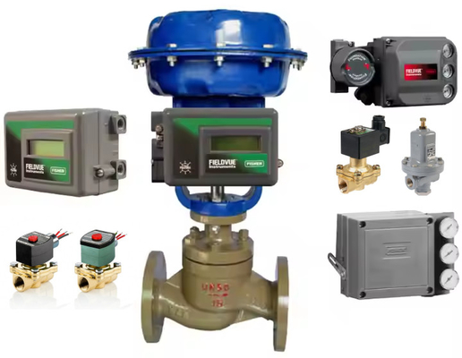 جهاز تحكم صمام Fisher DVC2000 الرقمي عالي الموثوقية لصناعة النفط والغاز