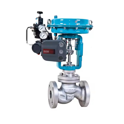 صمام التحكم في الضغط العالي مع جهاز تحديد وضع الصمام الهوائي Fisher DVC6200 HC PD F SIS