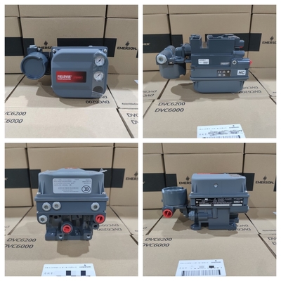 جهاز وضع الصمام الذكي فيشر DVC6200AD التصرف الفردي / التصرف المزدوج مع ردود الفعل