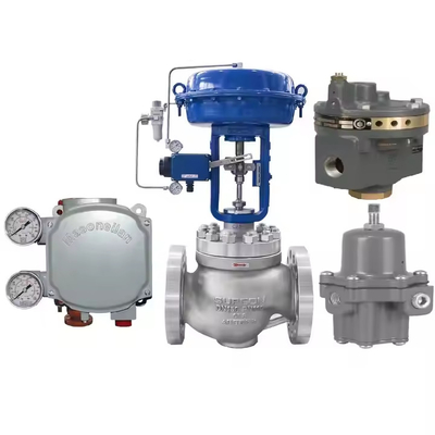 الصينية DN150 صمام التحكم و Masoneilan SVI1000 موقع BR200 BR400 مكبر هوائي 78-40 صمام خفض الضغط