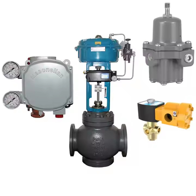الصينية DN150 صمام التحكم و Masoneilan SVI1000 موقع BR200 BR400 مكبر هوائي 78-40 صمام خفض الضغط