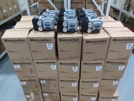صمام التحكم الصيني مع صمام تحديد المواقع الرقمي Masoneilan SVi1000 و صمام خفض الضغط 78-40