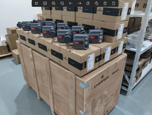 الأسهم إميرسون فيشر صمام التحكم الهوائي عالية الجودة DVC7K DVC6200 DVC2000