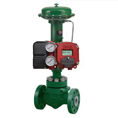 أجزاء Masoneilan SVI II AP أداء متقدم موقف الصمام الرقمي مع صمام ASCO Solenoid للصمام التحكم في تدفق الصين