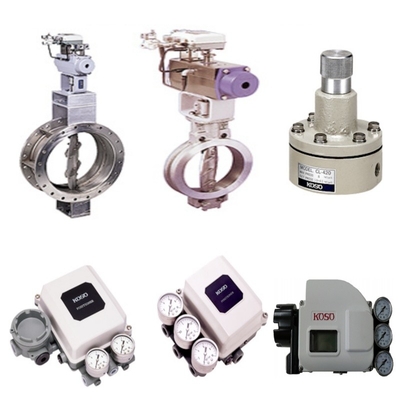 ضغط / تدفق التحكم Skid KOSO 600B / 600S / 610S صمام التحكم 6300RA / 5200TA رأس هوائي EPA800 مجموعة موقف الصمام