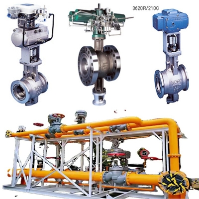 صمام التبديل المنزلق مع KOSO 210C / 220C / 230C صمام الكرة 6300RB المحرك وموضع الصمام EP801 PRF310 فلتر الهواء