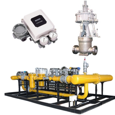 صمام التحكم في تدفق المياه والصمام التحكم KOSO 400H 5200LA / 6100LA مفاعل هوائي EP800 موقف CL420 / CL523 صمام القفل