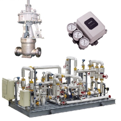 صمام التحكم في تدفق المياه والصمام التحكم KOSO 400H 5200LA / 6100LA مفاعل هوائي EP800 موقف CL420 / CL523 صمام القفل