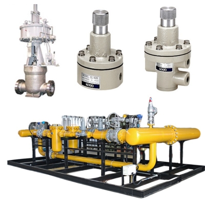 صمام التحكم في تدفق المياه والصمام التحكم KOSO 400H 5200LA / 6100LA مفاعل هوائي EP800 موقف CL420 / CL523 صمام القفل