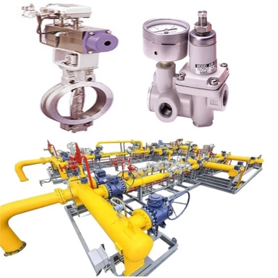 صمامات التحكم في الضغط / التدفق والصمامات KOSO مع 6300RA / 6300RB / 5200LA محركات هوائية مع EPA800 / EPB800 CL420 / CL523 مجموعات صمامات القفل