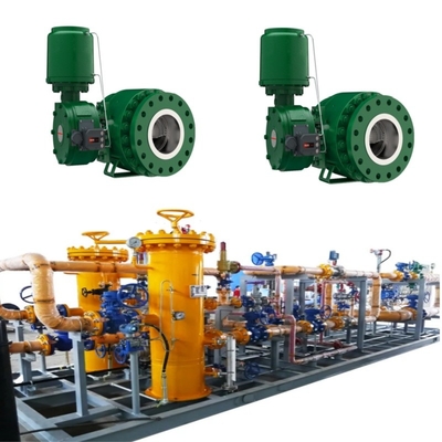 صمام التبديل المنزلق مع صمام التحكم في FisherV280 1061Actuator Fisher DVC7K أو DVC6200 موقف الصمام