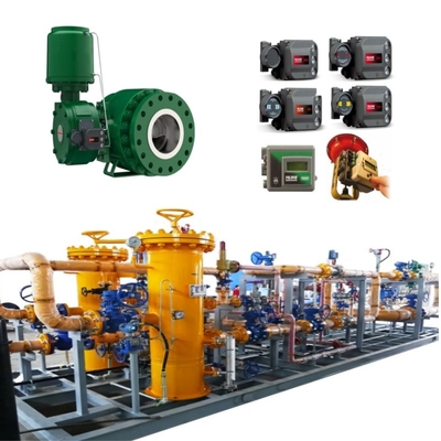 صمام التبديل المنزلق مع صمام التحكم في FisherV280 1061Actuator Fisher DVC7K أو DVC6200 موقف الصمام