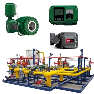 صمام التبديل المنزلق مع صمام التحكم في FisherV280 1061Actuator Fisher DVC7K أو DVC6200 موقف الصمام