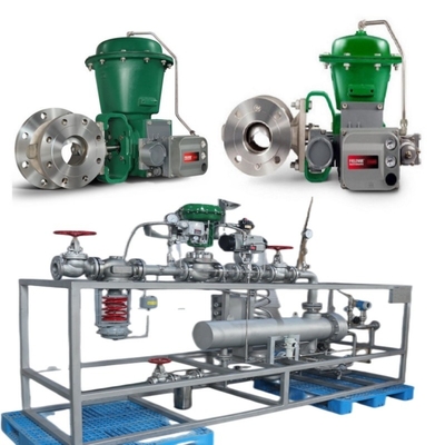صمام التبديل المنزلق مع EMERSON Fisher V150 / V200 / V300 صمام التحكم 1061/2052 مفاعل هوائي DVC6200 موقف