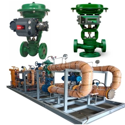صمام التحكم في تدفق المياه مع EMERSON Fisher GX صمام التحكم والمحرك مع DVC6200/DVC2000 موقف الصمام