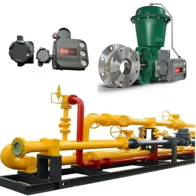 صمام التحكم في تدفق التزلج مع فيشر Vee-Ball V150/V200/V300 صمام التحكم 2052 عامل DVC6200 موقف