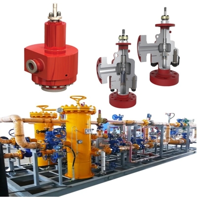 صمام التحكم بالشريحة سامسون PN1.6 ~ 42MPa ANSI 150 ~ 2500LB مع مقعد مخروط أو حلقات O DN15 ~ DN600