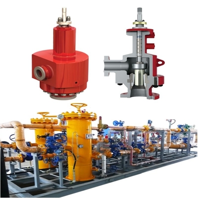 صمام التحكم بالشريحة سامسون PN1.6 ~ 42MPa ANSI 150 ~ 2500LB مع مقعد مخروط أو حلقات O DN15 ~ DN600