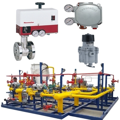 صمام التحكم 50 12 ASME150# الفئة 900 Cv 6 صمام التحكم الطرد المركزي المفتوح / المغلق