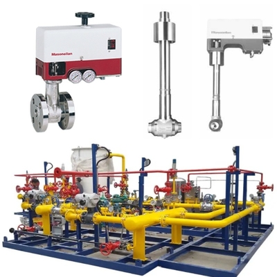 صمام التحكم 50 12 ASME150# الفئة 900 Cv 6 صمام التحكم الطرد المركزي المفتوح / المغلق
