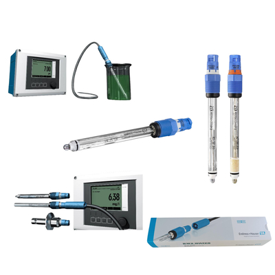 في صناعات المعالجة والمياه والمياه العادمة Endress+Hauser الحساس الرقمي لـ PH Memosens CPS11E