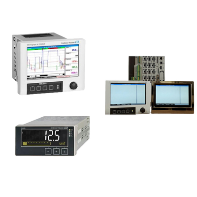 سكيد - ضخ مدير البيانات والطاقة مع ما يصل إلى 20 مدخلات التناظرية / هارت و 14 مدخلات رقمية Endress+Hauser Memograph M RSG45