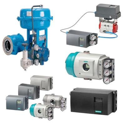 صمام التحكم الدواري المتحرك مع جهاز تحديد موقع الصمام Siemens 6DR5010 للتحكم الدقيق في السوائل