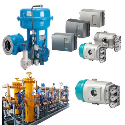 صمام التحكم الدواري المتحرك مع جهاز تحديد موقع الصمام Siemens 6DR5010 للتحكم الدقيق في السوائل