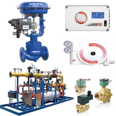جهاز تحديد الحرارة 3200MD 520MD 3800 مع Spirax Sarco Actuator لقطاع درجة حرارة الوسائط الهوائية للنفط والغاز من -40 ° إلى 85 °