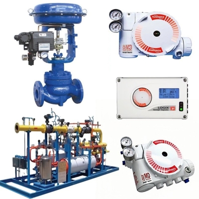 جهاز تحديد الحرارة 3200MD 520MD 3800 مع Spirax Sarco Actuator لقطاع درجة حرارة الوسائط الهوائية للنفط والغاز من -40 ° إلى 85 °