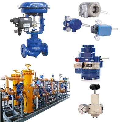 نطاق ضغط صمام التحكم النيوماتيكي Azbil PN1.6MPa إلى 42MPa